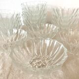 Vintage glass cups 17 pieces