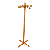 Pine coat rack attributed to Reiner Daumiller, 1970s/1980s