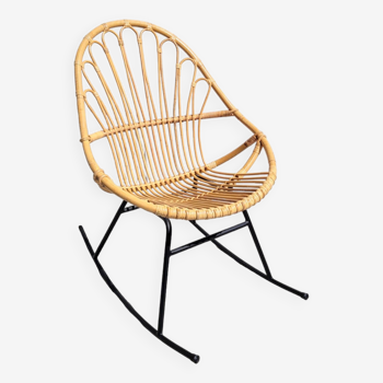 Rattan rocking chair