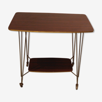 Vintage serving table