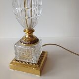 Lamp art deco crystal