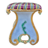 Italian ceramic garden stool
