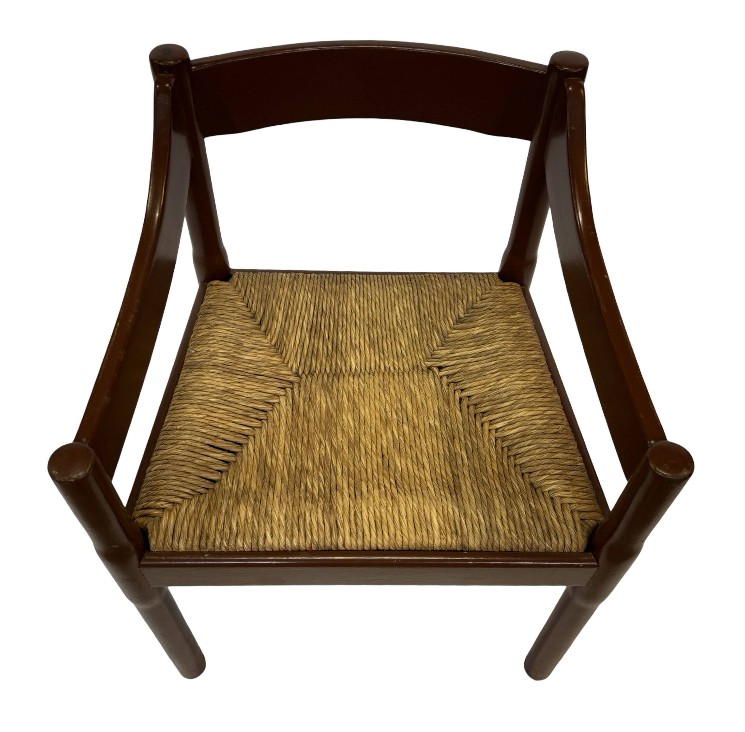 Carimate chair model 892 Vico Magistretti for Cassina