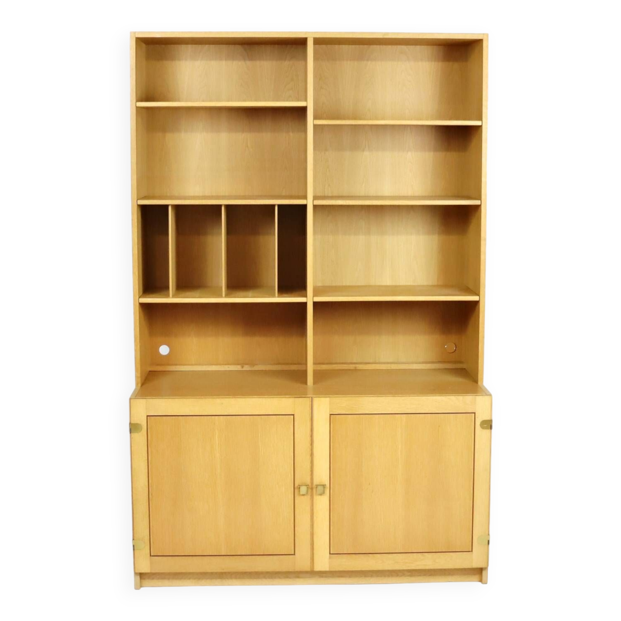Danish oak bookcase