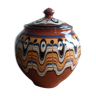 Ceramic covered pot from Troyan Bulgaria