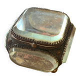 Glass jewelry box