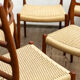 Chairs by Niels O. Møller for J.L. Moller, Model 82,Denmark, 1950s