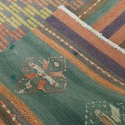6x9 Faded Purple Anatolian Kilim Rug, 172x274Cm Bohemian Kilim