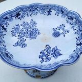 Coupe compotier Longwy Chinois XIXe salamandres