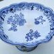 Longwy Chinese compote bowl 19th century salamanders