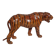 Genuine leather animal, tiger measuring 58 cm.