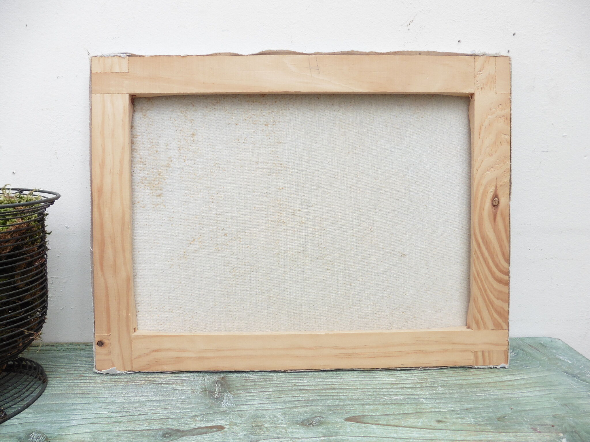 Oil on canvas "Mountain landscape"