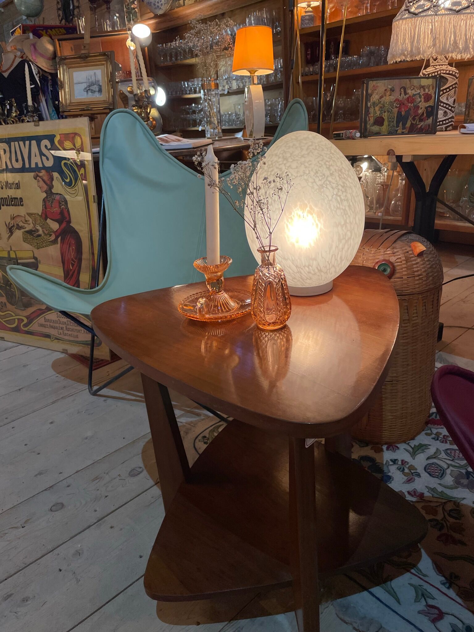 Side table vintage 60's