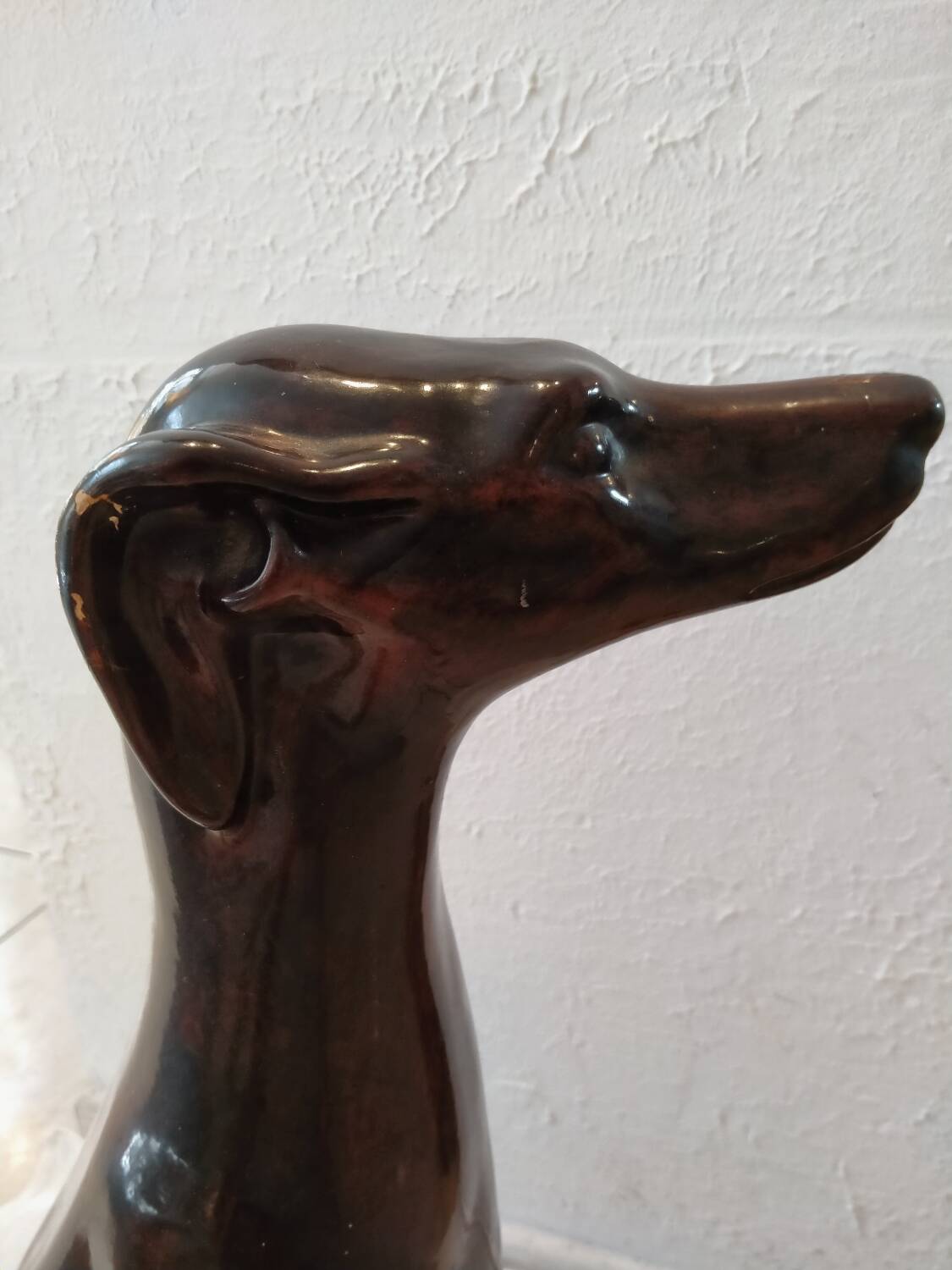 Greyhound statue from the early 20th century