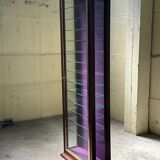20th-Century “Pope Purple” Oak Display cabinet