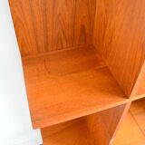Wall unit / Scandinavian teak library 1970s