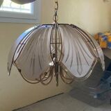 Flower-shaped ceiling light