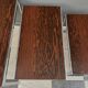 Chrome and rosewood nesting set 1970s
