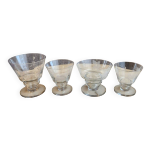 Service à verres Alsace