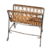 Rattan magazine door