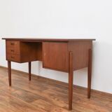 Mid-Century Danish Teak Desk, 1960s.
