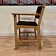 Set of 4 armchairs stamped Hans Wegner "Scandinavian design" 1960.