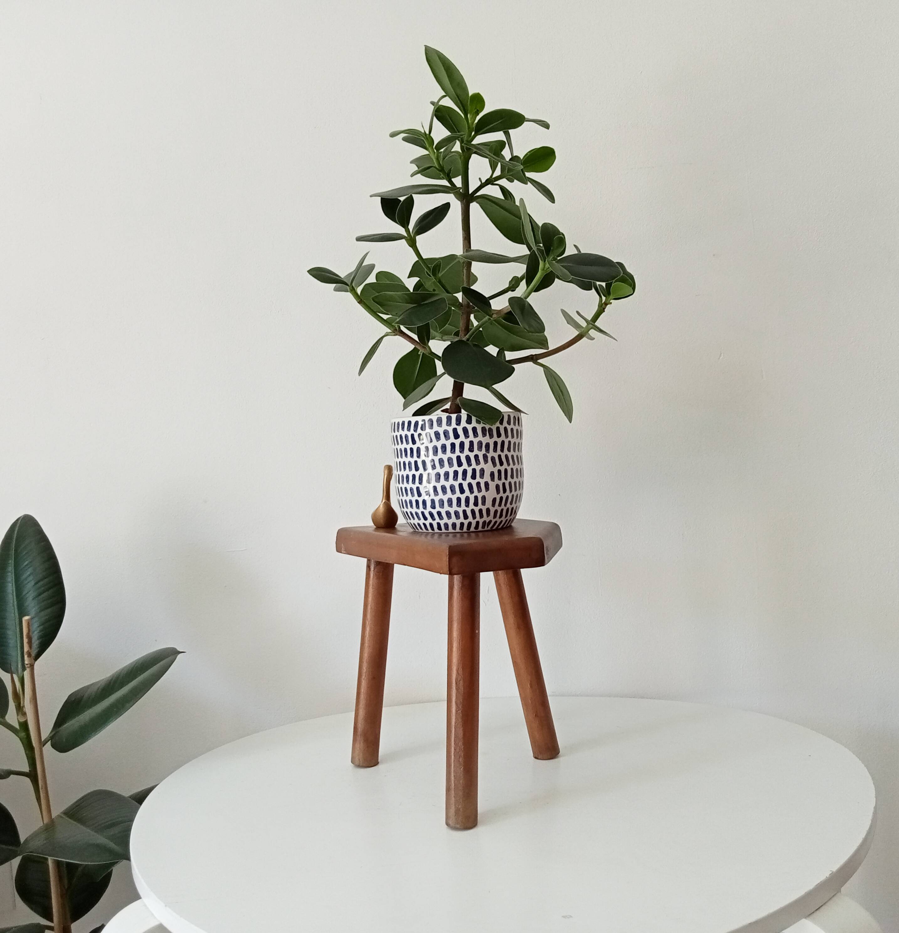 Tabouret tripode vintage
