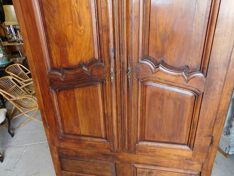 Cabinet 2 doors transition of the xviii century