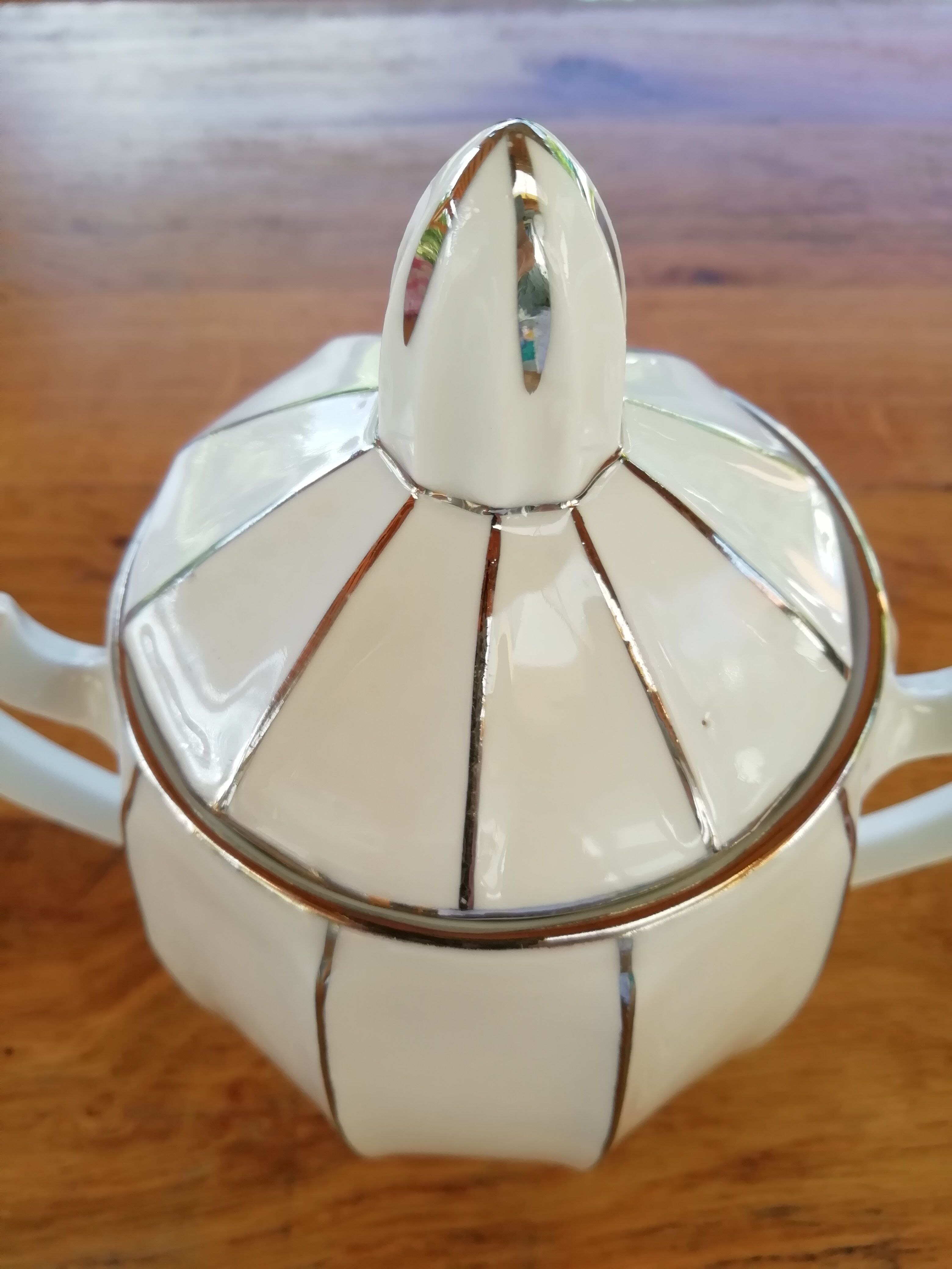 Sugar pot art deco