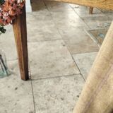 Solid oak farmhouse table 80x185