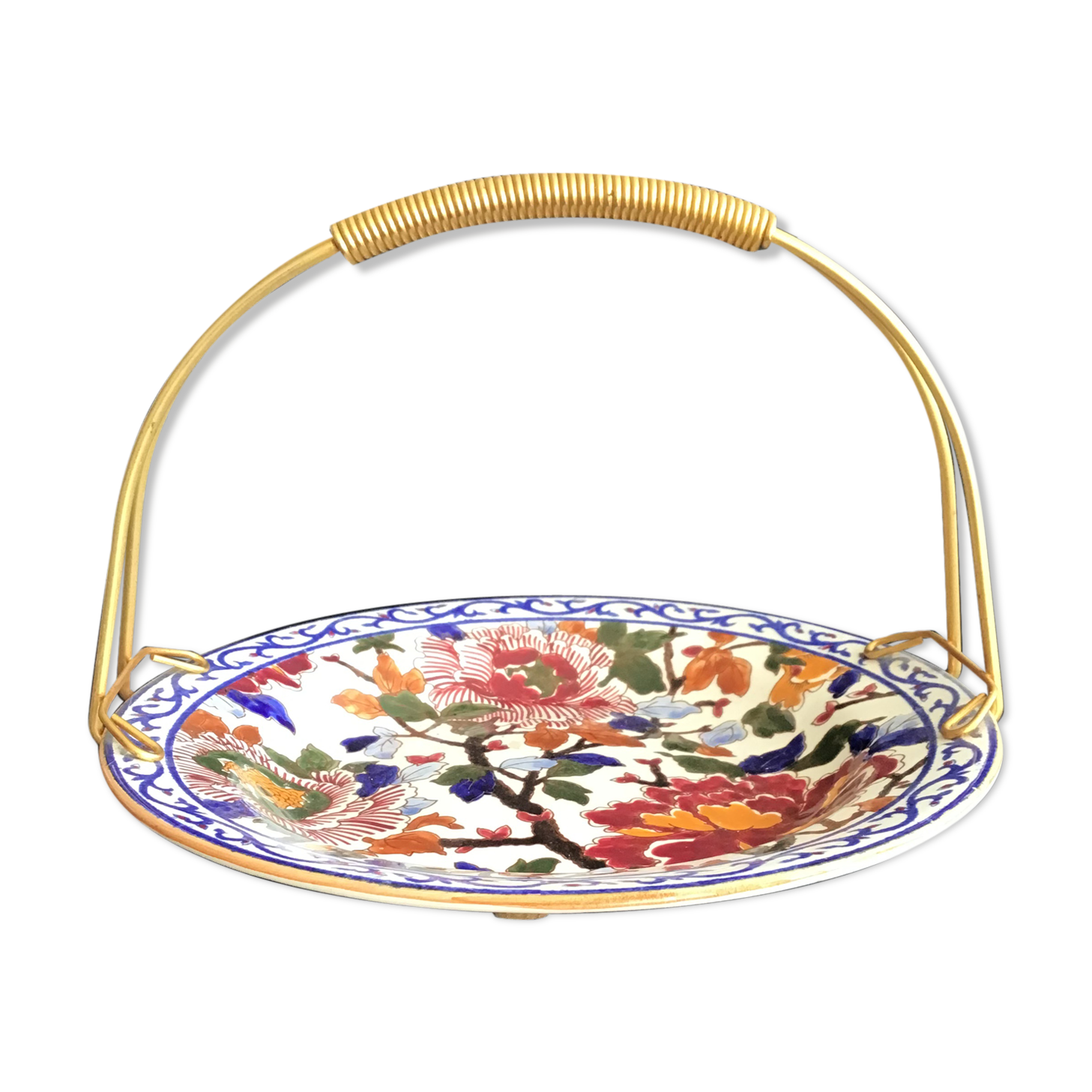 Fruit cup made of gien earthenware