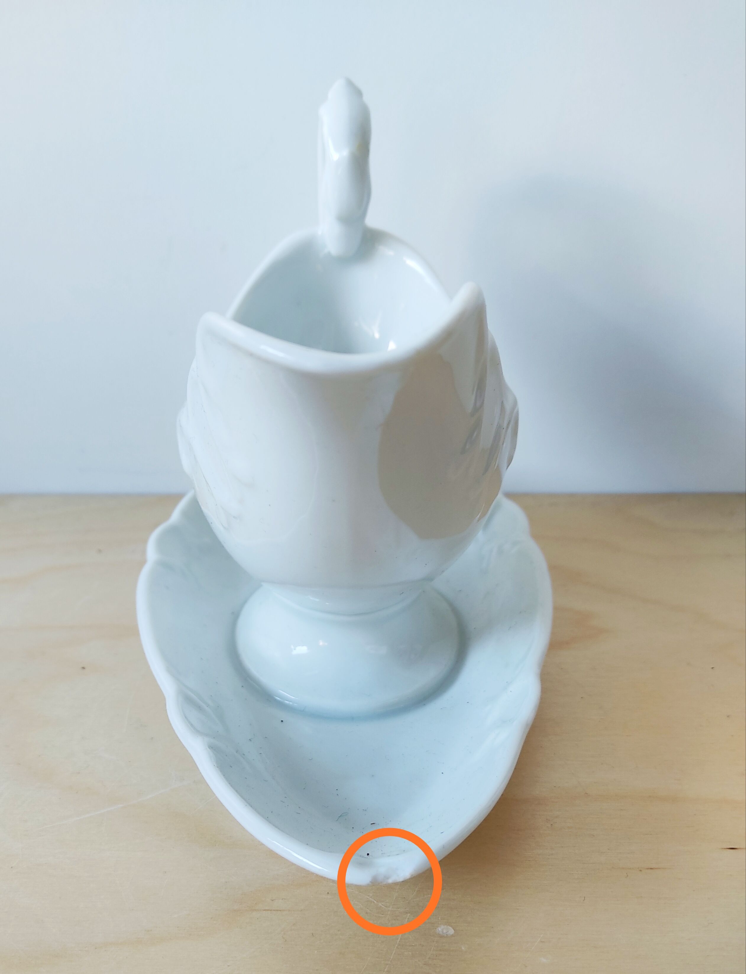 White porcelain late 19th century