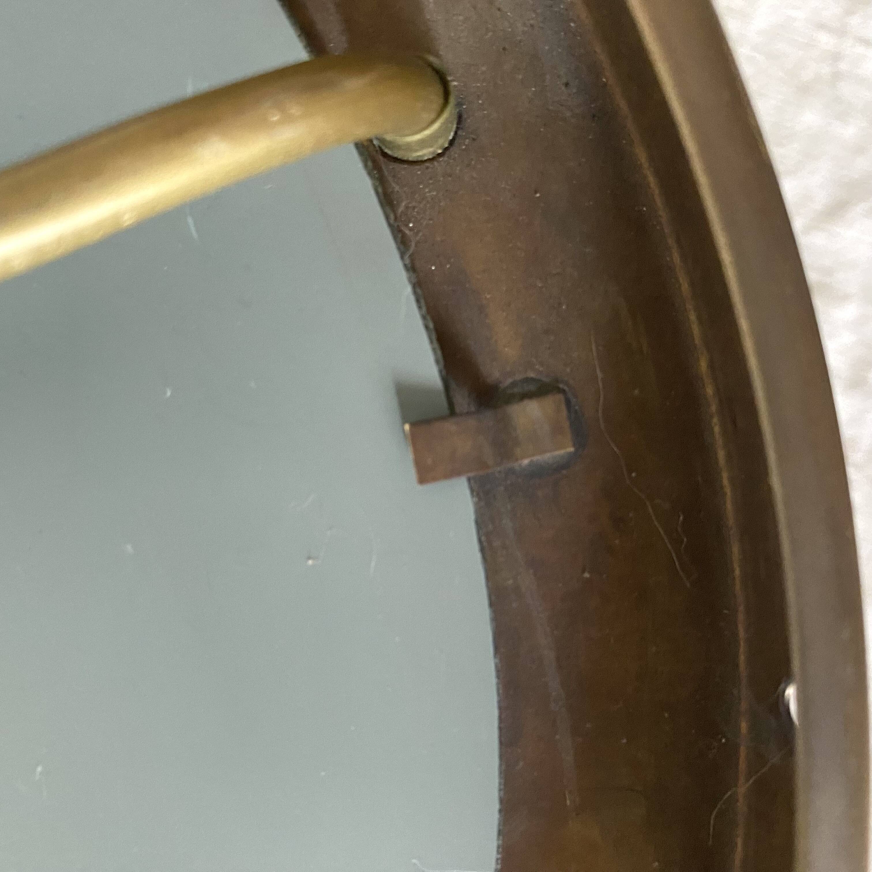 Faceted glass and brass ceiling light