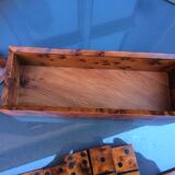 Thuya magnifying glass domino box