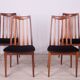 Mid-Century Teak Dining Chairs by Leslie Dandy for G-Plan, 1960s, Set of 4