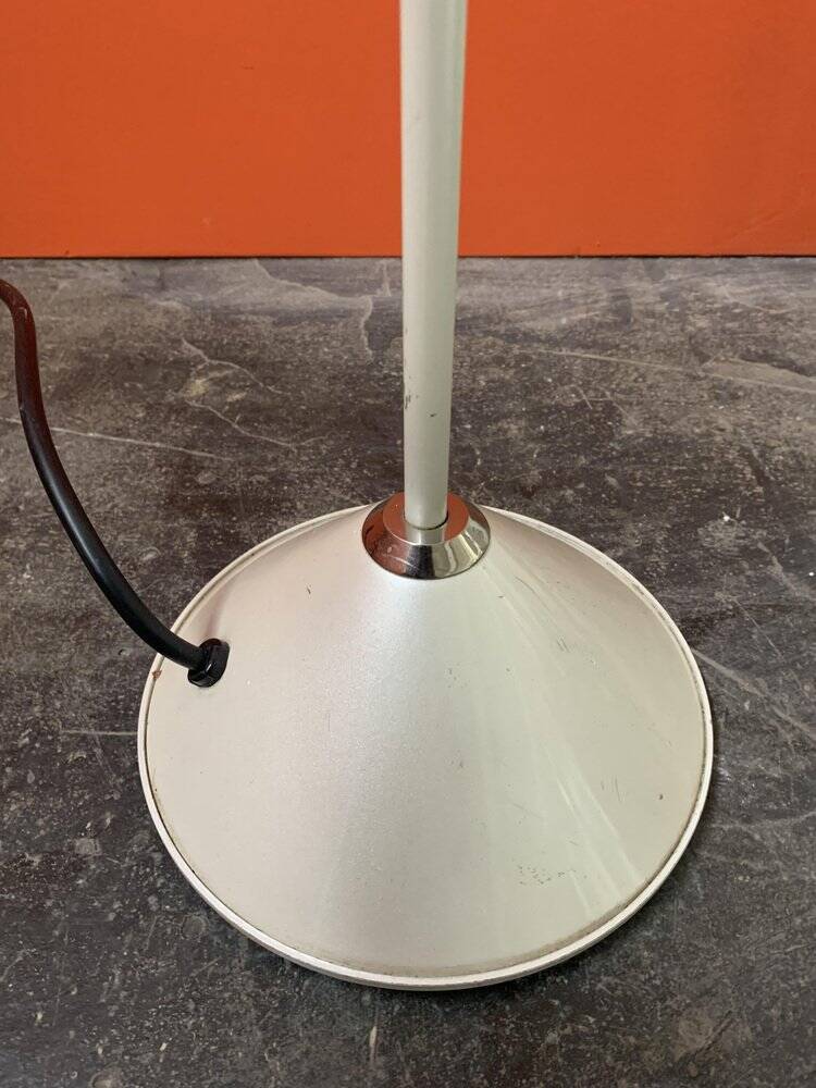 White Floor Lamp, Italy, 1980s
