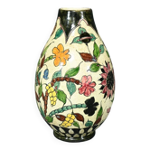 Polychrome Earthenware Vase, signed J.Massier, Vallauris – Early 20th Century