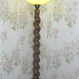World map floor lamp