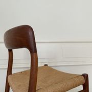 Set 4 chairs by Niels Otto Møller 1960