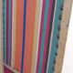 Paravent ancien 4 feuilles bois et tissu