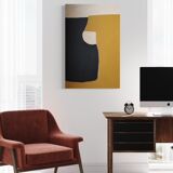 Black ochre paint