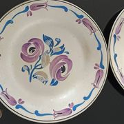 lot de 5 assiettes 1930 signées Marcel Goupy