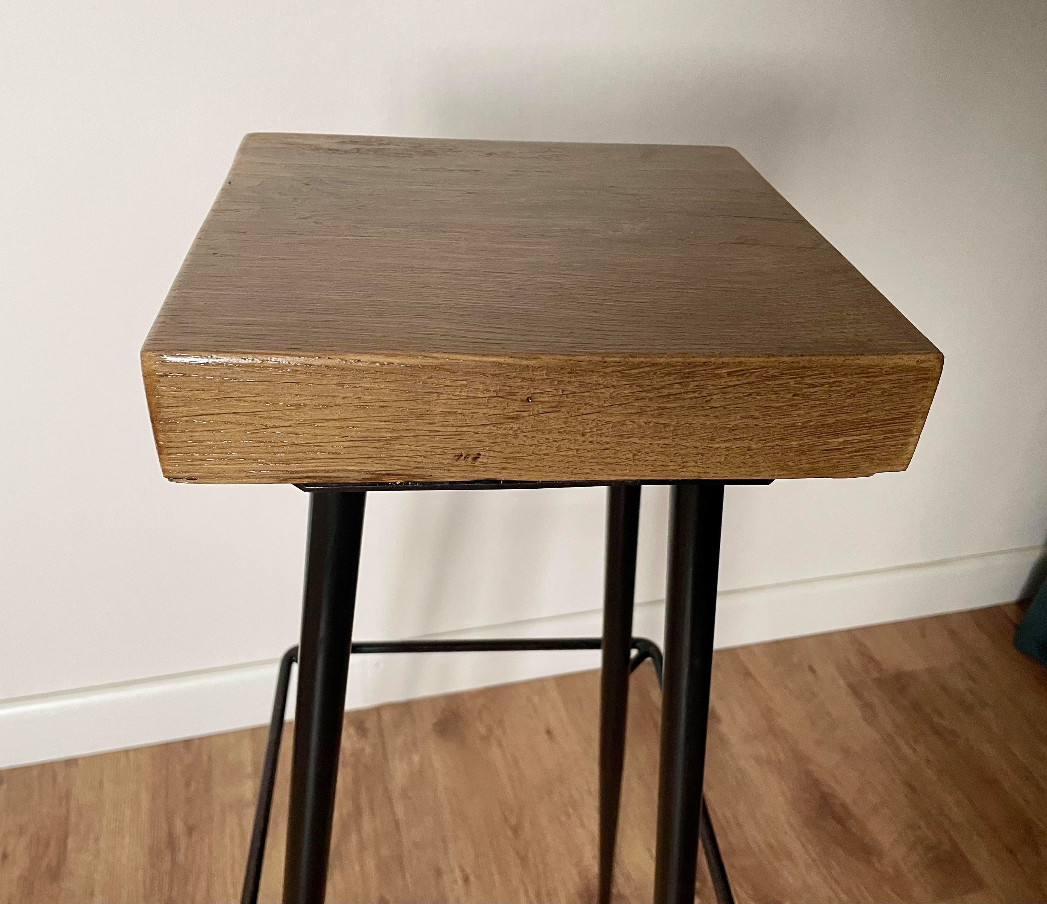 Vintage harness, metal wood, restored