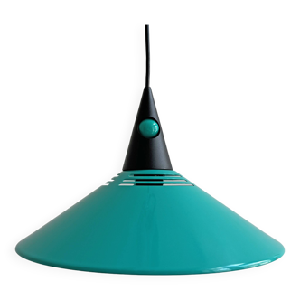 Lampe à suspension post-moderne des années 80