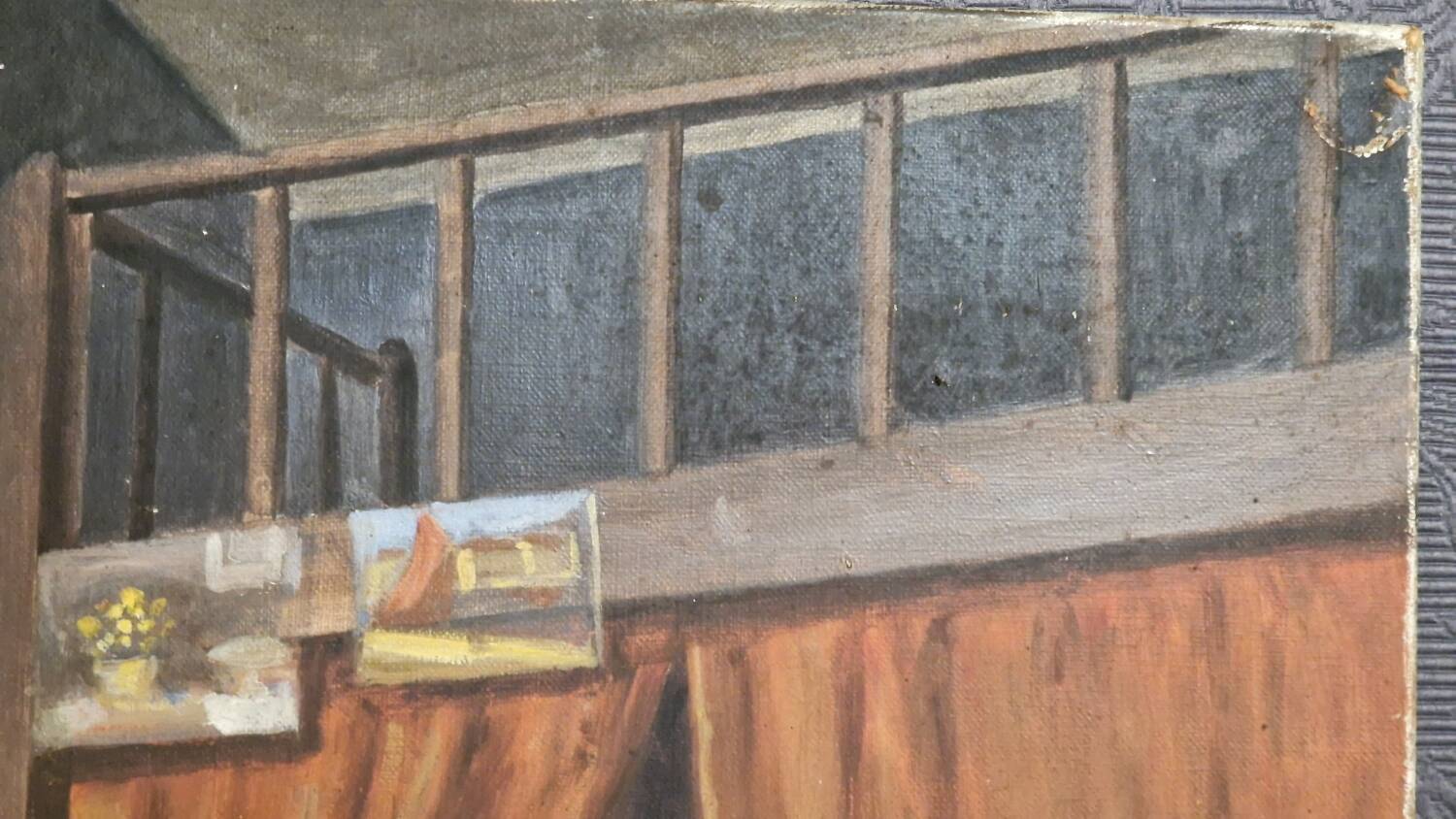 Tableau chambre d'artiste