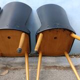 Lot of 4chaises Bauman essor