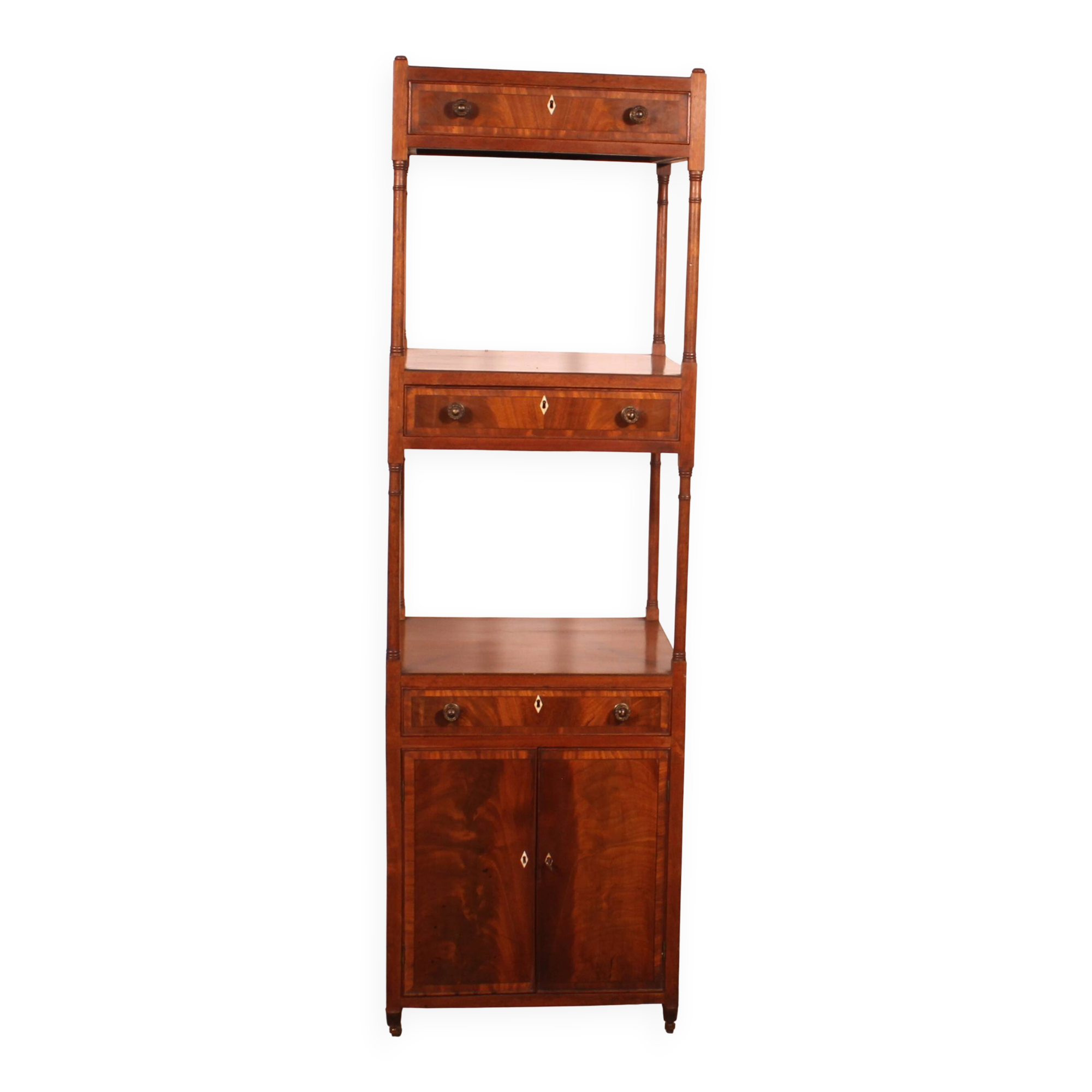 mahogany whatnot shelf circa 1800 George III period