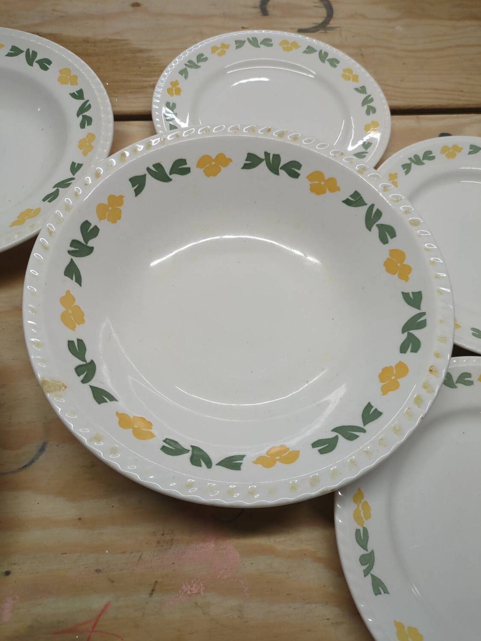 Lot assiettes Keradur Oxford