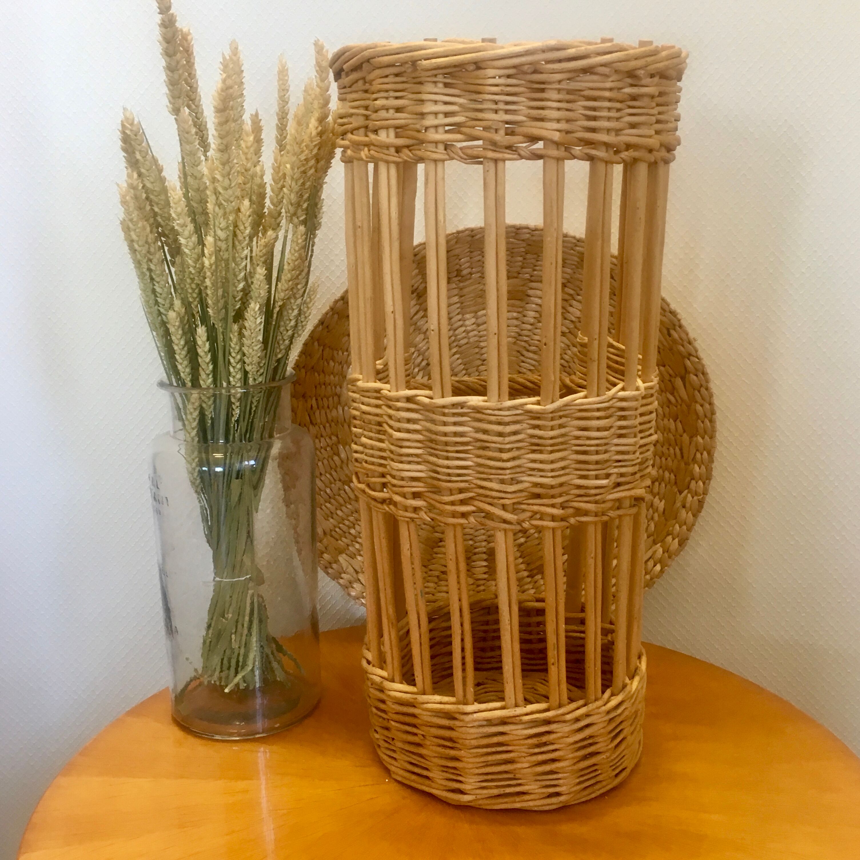 Old bakery bread basket