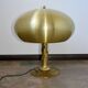 “Mushroom” Table Lamp, Gold – 1970s, brass, 2x E27, vintage